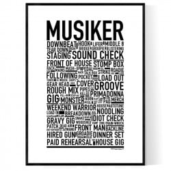 Musiker Poster