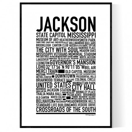 Jackson MS Poster