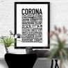Corona CA Poster