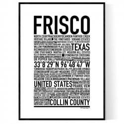 Frisco TX Poster