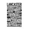 Lancaster CA Poster