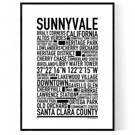 Sunnyvale Poster