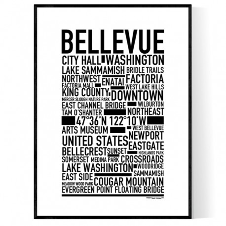 Bellevue WA Poster