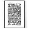 West Valley City Poster