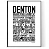 Denton TX Poster