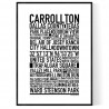 Carrollton Poster