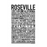 Roseville CA Poster