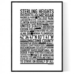 Sterling Heights Poster