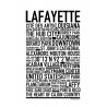 Lafayette LA Poster