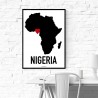 Nigeria Heart Poster