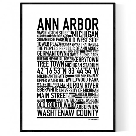 Ann Arbor Poster