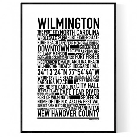 Wilmington NC Poster