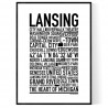 Lansing Poster