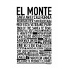 El Monte Poster