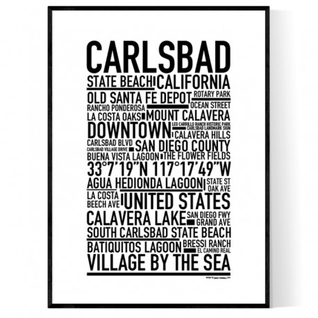Carlsbad Poster