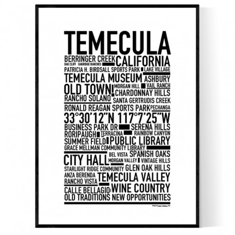 Temecula Poster