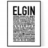 Elgin Poster