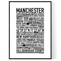 Manchester NH Poster