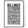 Billings Poster