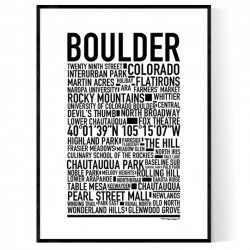 Boulder Poster