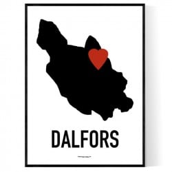 Dalfors Heart Poster