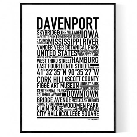 Davenport Poster