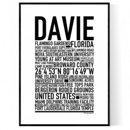 Davie Poster