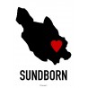 Sundborn Heart Poster