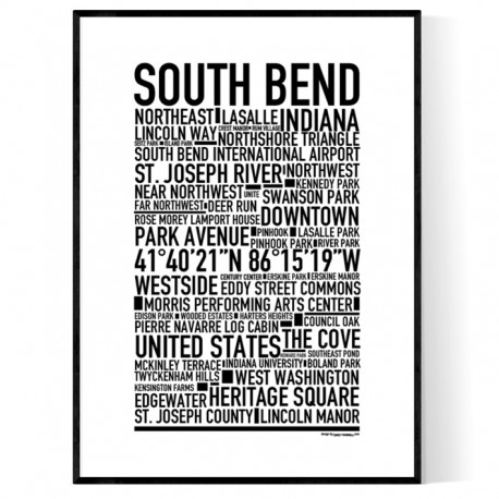 South Bend Poster