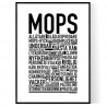 Mops Poster