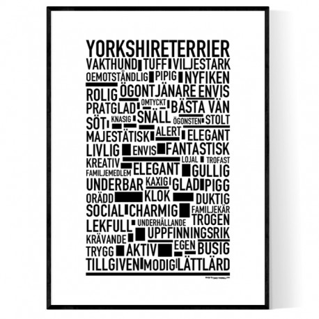 Yorkshireterrier Poster