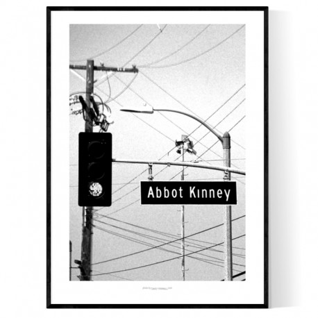 Abbot Kinney Sign Poster