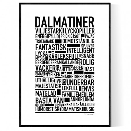 Dalmatiner Poster