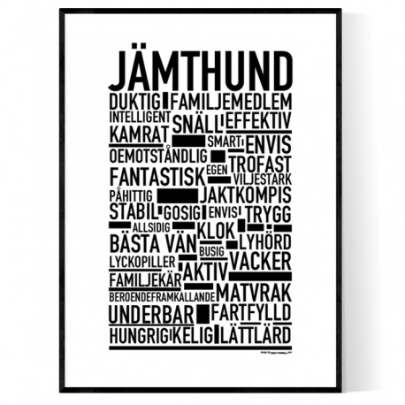 Jämthund Poster