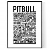 Pitbull Poster