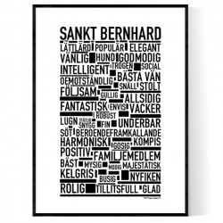Sankt Bernhard Poster