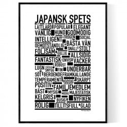 Japansk Spets Poster