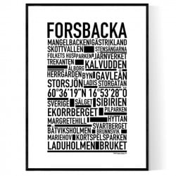 Forsbacka Poster