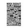 Norsk Skogkatt Poster