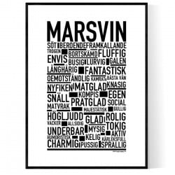 Marsvin Poster