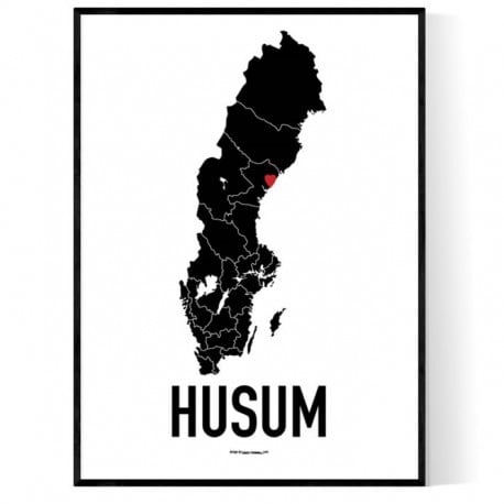 Husum Heart Poster