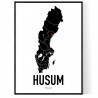 Husum Heart Poster