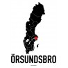 Örsundsbro Heart Poster