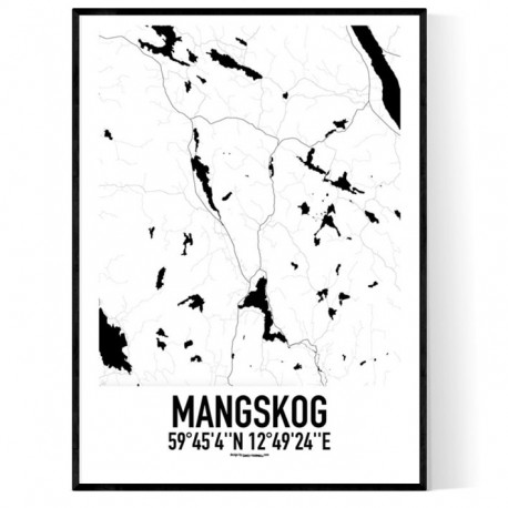 Mangskog Karta