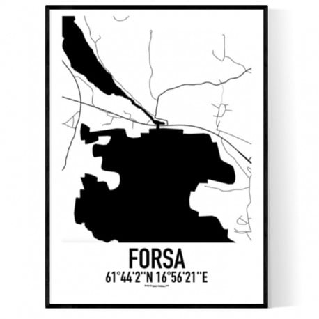 Forsa Karta. Text-tavlor och text-posters online.