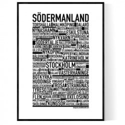 Södermanland Poster