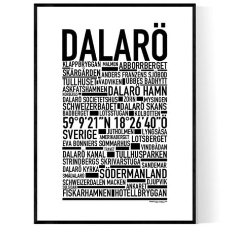 Dalarö Poster