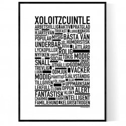 Xoloitzcuintle Poster
