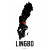 Lingbo Heart Poster