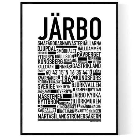 Järbo Poster